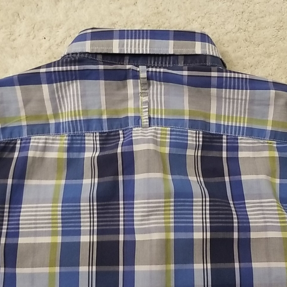 Banana Republic Tailored Slim Fit Plaid shirt - Picture 5 of 6